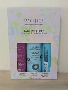 lot 20 image: Pacifica Hair and Body Mist Set - 3ct