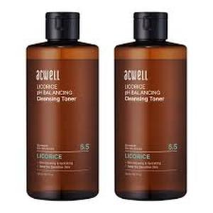 lot 31 image: ACWELL Licorice pH Balancing Cleansing Toner, 10.14 fl oz, 2-pack