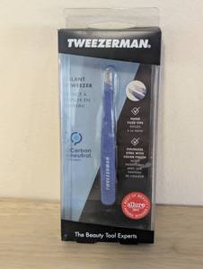 lot 61 image: Tweezerman Slant Tweezer - Granite Sky
