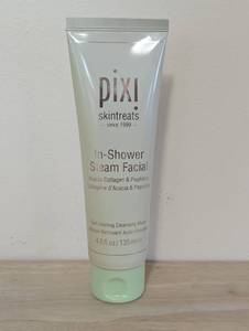 lot 67 image: Pixi Skintreats In-Shower Steam Facial Self-Heating Mask Collagen & Peptides - 4.6 oz