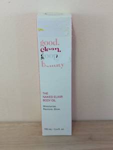 lot 41 image: good.clean.goop beauty The Naked Elixir Moisturizing Body Oil with Vitamin E and Turmeric - 3.4 fl oz