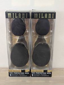 lot 43 image: 2 Pack - The Perfector Duo Blending Sponges - 4 Sponges Total