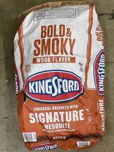 lot 4 image: Kingsford Signature Mesquite Charcoal Briquets, 16 lb Bag
