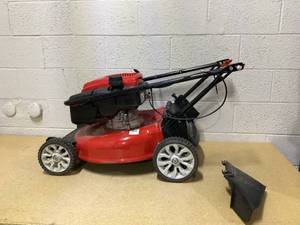 lot 446 image: Troy-Bilt TB120C  21in 163cc Walk Behind Push Mower  3-in-1 Deck