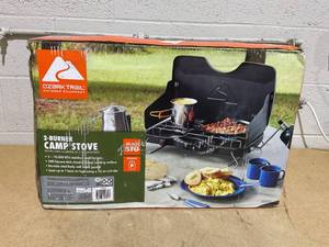 lot 116 image: Ozark Trail 2 Burner Propane Gas Camping Stove