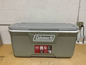 lot 124 image: Coleman 316 Series 120Qt Hard Chest Cooler