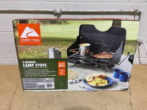 lot 158 image: Ozark Trail 2 Burner Propane Gas Camping Stove