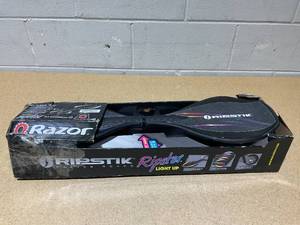 lot 234 image: Razor Black Label Ripstik Ripster Light-up, Caster Skateboard with Multi-Color Lights, for Child 8