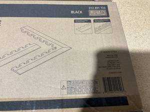 lot 244 image: LOT OF 2 Husky Interlocking Garage Flooring Trim Kits
