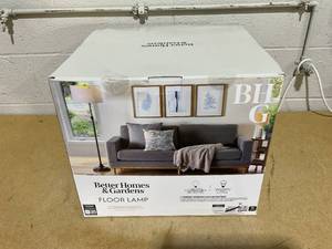 lot 62 image: Better Homes & Gardens Adjustable Floor Lamp