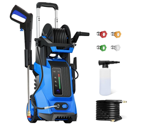 lot 67 image: Electric Pressure Washer 5000 PSI 3.2 GPM Power Washer with 4 Interchangeable Nozzles and 3 Levels of Adjustment