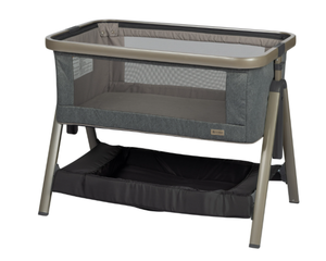 lot 86 image: Monbebe Height-Adjustable Baby Bassinet, Castle Point, Infant