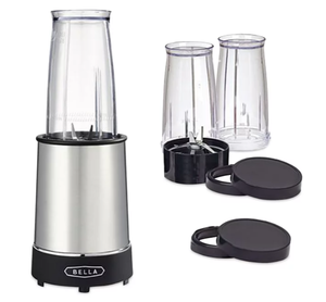 lot 305 image: Bella 8-Pc. Personal 285-Watt Rocket Blender