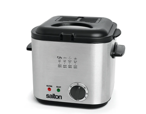 lot 319 image: Salton Compact Deep Fryer 1.0 LiterQuart