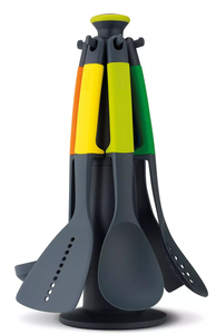 lot 324 image: Joseph Joseph Elevate 6-pc. Nylon Kitchen Utensil Carousel Set