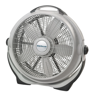 lot 435 image: Lasko Wind Machine 20 Pivoting Floor Fan with 3 Speeds
