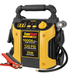lot 449 image: EverStart Maxx 1000 Peak Amp Jump Starter with 120 PSI Compressor