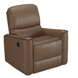 lot 58 image: Hillsdale Provenza Faux Leather Power Recliner with USB Port