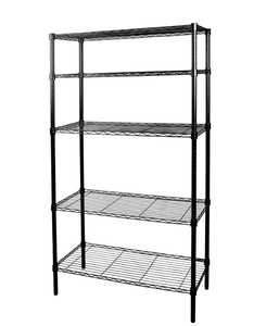 lot 60 image: Hyper Tough 5-Tier Wire Storage Shelves, 1750 lb Load Capacity