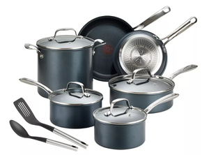 lot 152 image: 12PCS T-fal Unlimited Platinum Nonstick Cookware Set