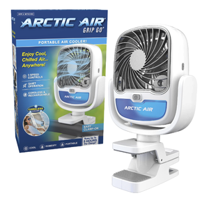 lot 164 image: Arctic Air Grip Go Portable Evaporative Air Cooler, Rechargeable Cooling Fan