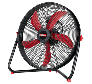 lot 170 image: Hyper Tough 20 Inch High Velocity Sealed Motor Drum Fan with Wall Mount