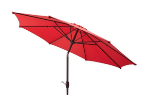 lot 401 image: Mainstays 9 Outdoor Tilt Market Patio Umbrella