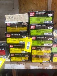 lot 307 image: Foundation Bolts 58x12