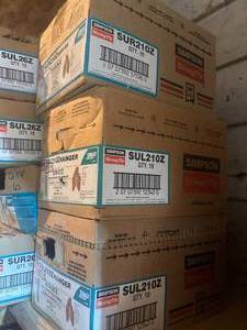 lot 335 image: Joist Hangers 2x10-2x12