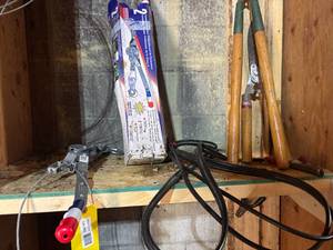 lot 352 image: Come Along, Shears, Jumper Cables