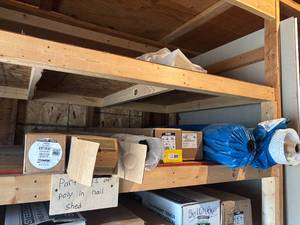 lot 543 image: Plastic Sheeting, Bulk Screen, Reinforced plastic sheeting