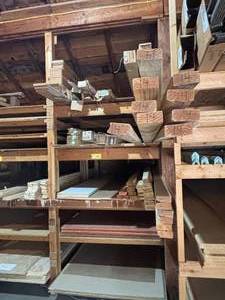 lot 553 image: Fire Rated(FR) Dimensional Lumber and Plywood PermaShield Molding, Shelving
