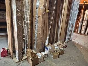 lot 563 image: Organized Living Ventilated Steel Shelving