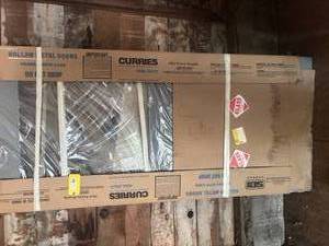 lot 567 image: Curries Steel Flush Door