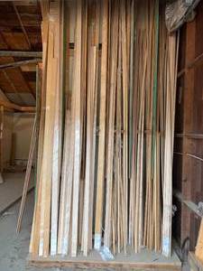 lot 591 image: Maple, Oak Pine Molding