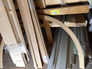 lot 619 image: Unfinished and Prefinished Moulding