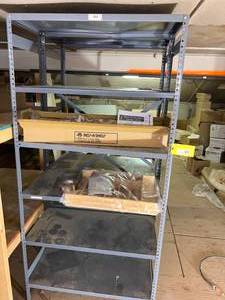 lot 622 image: Rev A Shelf and steel shelves
