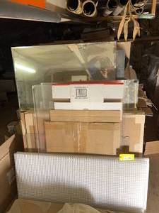 lot 625 image: Ceiling Tile, Ceiling Diffusers, Window Glass,Mirrors