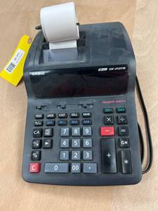 lot 38 image: Casio DR-210TM Heavy-Duty Printing Calculator