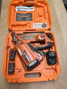 lot 48 image: Paslode CF325XP Cordless Framing Nailer with Case and Accessories