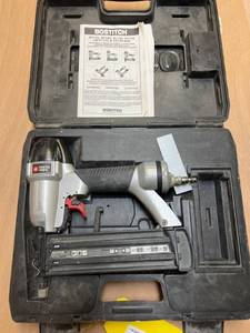 lot 58 image: Bostitch SB-2IN1 Pneumatic StaplerNailer with Case and Manual