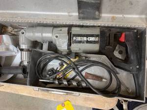 lot 79 image: Porter-Cable Model 7556 12 Inch VSR Drill with Accessories