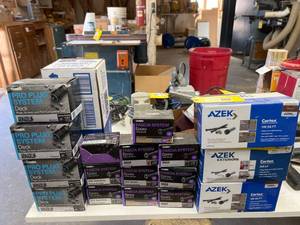 lot 104 image: Starborn Pro Plug System, Starborn Fascia System, Azek Cortex, and Masking Film