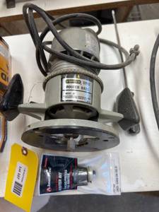 lot 107 image: Stanley 82902 Router Base with Accessories