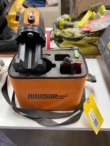 lot 110 image: Johnson Level & Tool Laser Level with Case, 2013