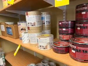 lot 130 image: Building Waterproofing and Flashing Tapes by Various Brands