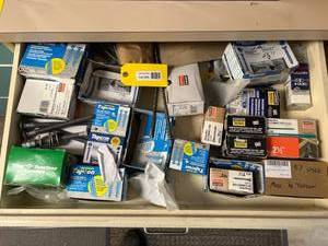 lot 203 image: Fasteners, Connectors, Screws, and Anchors from Various Brands