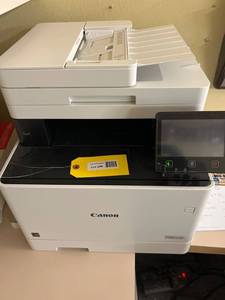 lot 196 image: Canon Color ImageCLASS MF743Cdw All-in-One Printer