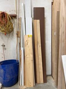 lot 215 image: Various Lumber and Trim Pieces