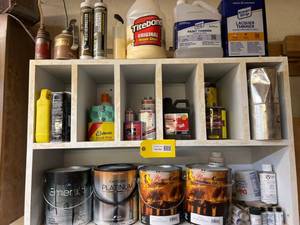 lot 221 image: Paints, Finishes, and Woodworking Supplies